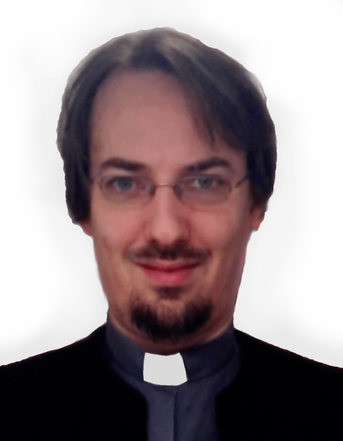 Das Bild zeigt mich als Pastor.